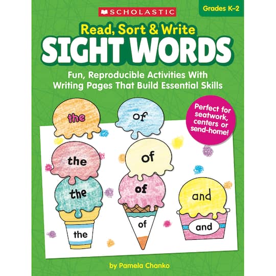 Scholastic&#xAE; Read, Sort &#x26; Write Sight Words